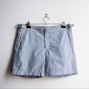 Pinstripe Orlebar Brown Board Shorts
